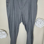 Lane Bryant NWT:  The Allie Gray with Black & White Blended Textured Pants Sz 26R Photo 0