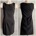 AGB Black Sleeveless Sheath Dress Y2K Minimalist Classic Little Black Dress Size 10 Photo 1