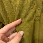 Aerie  Offline Green Henley Top Photo 3