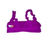 No Boundaries  Ribbed Bikini Top Small Photo 1