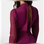 Bebe Ruffle Bell Sleeve Romper, size Small, NWT Photo 2