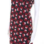 Karl Lagerfeld  "125 vogue" women's size 6 soft black rose flower print dress Photo 1