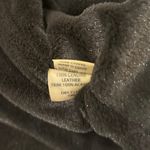 Ecru  $300 Genuine Suede Reversible Leather Brown Sleeveless Fur Vest Jacket Sz M Photo 6