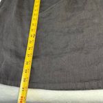 Allen Allen  Gray Linen Dress Medium Women Photo 8