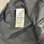 Joie  Sleek Black Women's faux leather fleece lined straight leg pants 12 soft Photo 9