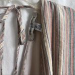 Urban Outfitters  Serendipity Neutral Linen V-Neck Babydoll‎ Dress Size Medium Photo 8