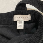 Topshop Black Corduroy Pinafore Overall Dress Size US 6 UK 10 EUR 38 Photo 2