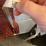 Free People New beaded sheer Marsala Pink Black Mesh slip dress Fall Holiday Photo 15