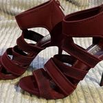 Guess Women's Strappy maroon Stiletto Heels, Size not listed, would fit size 9 Photo 1
