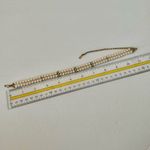 1928 faux pearl rhinestone choker necklace Photo 6