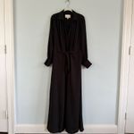 Brochu Walker  Madsen Black Onyx Maxi Shirt Dress Photo 1