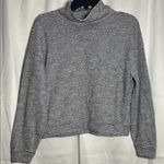 Madewell Women's Rainbow Rib Long Sleeve Textured Turtleneck Mockneck Top Size M Photo 0