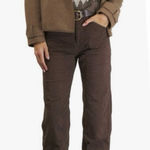 Nili Lotan Tibault Vintage grey Cargo Straight Leg Pants Size 4 Made in USA NWT Gray Photo 0