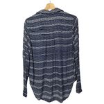 Anthropologie  Cloth & Stone Kerry Blue Printed Long Sleeve XS Photo 3