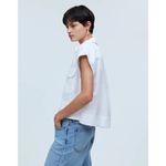 Madewell $85 New Flap-Pocket Button Up Shirt - White Linen - XS Photo 1