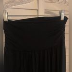 Vintage Black Maxi Skirt Long Size Small ALYX Made in USA whimsigoth Photo 2