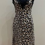 Victoria's Secret Leopard Print Lace Trim Chemise/Slip Photo 6