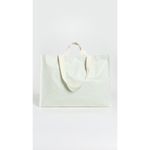 Sunnylife Carryall Beach Bag in La Palma Sage Stipe New Womens Tote Shopper Green Photo 5