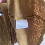 Eileen Fisher  100% LINEN OLIVE GREEN SHORT SLEEVE BOAT‎ NECK MINI DRESS S… Photo 2