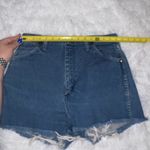 Wrangler  Denim Cutoff Shorts measure 30” waist Dark Wash Western Photo 0