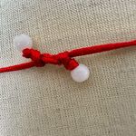 Guan Yin Citta Buddhist pendant necklace on red cord Photo 6