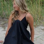 Palmetto Moon Black Dress  Photo 1