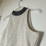 Missguided  beige crop tank mock neck top size US 8 Photo 1