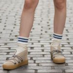 Free People NEW  Snowdrop Micro Genuine Shearling Boot  9M, DUST BUNNY SUEDE Photo 1