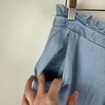 Vince Camuto NWT  Paperbag Waist Pull On Pants‎ Medium Blue Lightweight Slouchy Photo 3