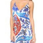 Rory Beca  "Kaya" Silk Spaghetti Strap Dress Photo 3