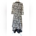 Picadilly Fashion Gothic Witchy Midi Dress Black White Layered Womens Size XS Photo 1