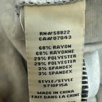 Max Studio  Retro Euro A-Line Skirt Blue Black White Geometric Pattern Small Photo 8