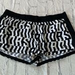 Adidas Athletic Running Shorts Women’s Black White L Stretch Streetwear Sports Photo 1