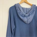 Aerie  Blue Distressed Oversized Hoodie Photo 8