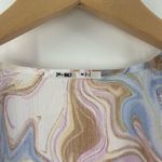 3RD + MALT x Boutique Kimono Size Small Blouse Cardigan Sheer Light Pastel NWT Pink Size M Photo 3