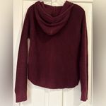 Ralph Lauren  Burgundy Knit Hoodie Photo 2