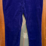 Chico's Chico’s Womens Dark Purple Rapture Ultimate Fit Slim Leg Regular Corduroy Size 1 Photo 0