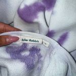 Roller Rabbit  Purple Tie-Dye Sweater Photo 4