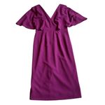 Dress the Population  Lousia Butterfly Sleeve Dress Sheath Fit Size Medium Womens Photo 2