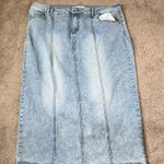 C Est. 1946 Maxi Denim Skirt SIZE 16 Blue Photo 0
