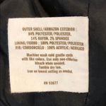 6 Degrees  Black Double-Breasted Pea Coat Collared long sleeve Full Zipper Front Photo 7