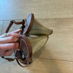 Tory Burch  Gemini Link 65mm Sandal Heel Royal Tan Leather Size 9 Photo 5