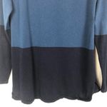 Jean Pierre 100% Cotton Color Block Sweater Size Large Blue Photo 7