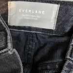 Everlane The 90s Cheeky Jean Organic Cotton Button Fly Washed Black Jeans 23 Photo 11