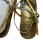 Tory Burch Gold Sling Back Sandal Photo 4