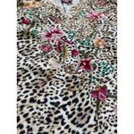 Johnny Was  Maisie Easy Button Linen Embroidered Tunic Dress Multicolor Size XL Photo 12