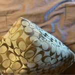 Coach  Tan and Brown Shoulder Bag with Signature Design Photo 12