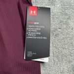 Under Armour  Tank Top Womens Large Maroon Orange Graphic Strappy Back Athleisure Photo 4