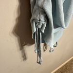 LIONESS NWOT  Military Minds Mini Dress Women's XXS Baby Blue Ribbed Hello Molly Photo 8