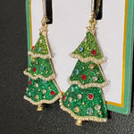 True to Form | Christmas Tree 🎄 Earrings Green Photo 8